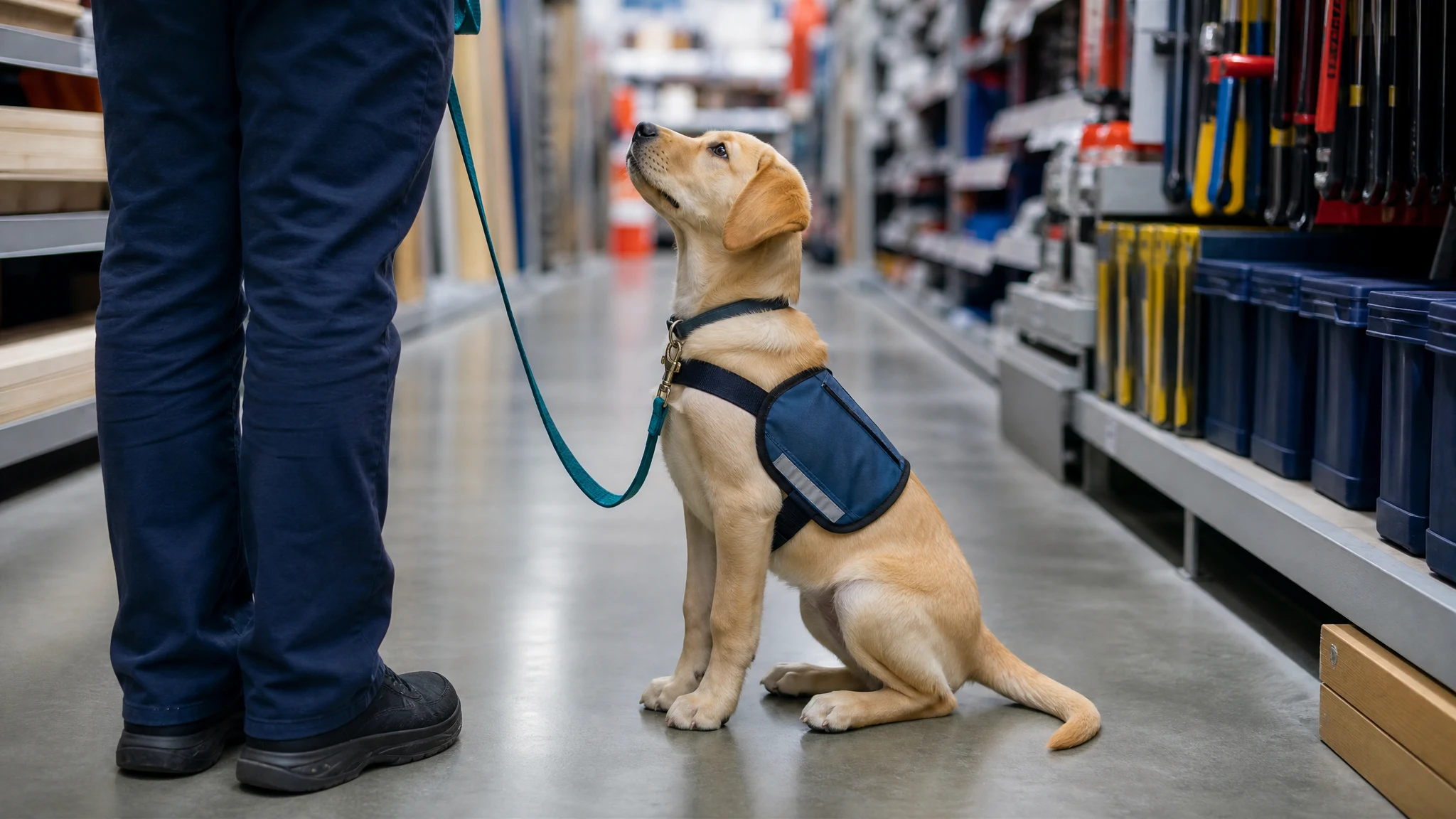 Service Dogs in Training in Indiana: Do They Have Public Access?